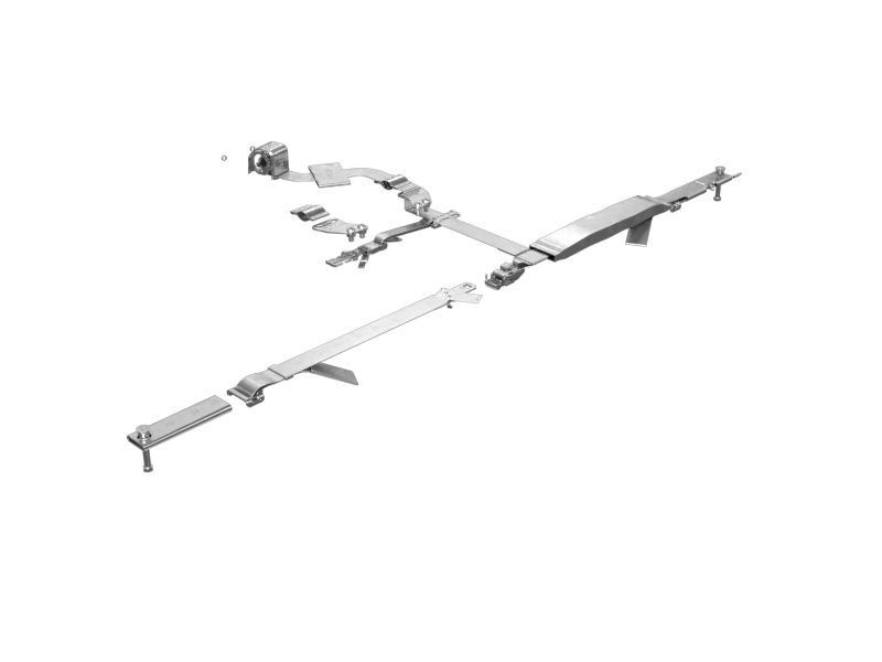 4-точечный ремень безопасности с выдвижной катушкой