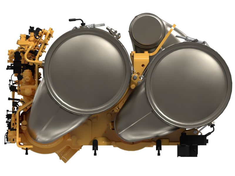 Cat® Reman New with Core (NWC) Exhaust Module