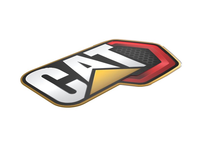 Наклейка в виде полосы Cat