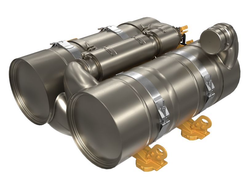 11R-1713: Cat® Reman New With Core (NWC) Exhaust Module