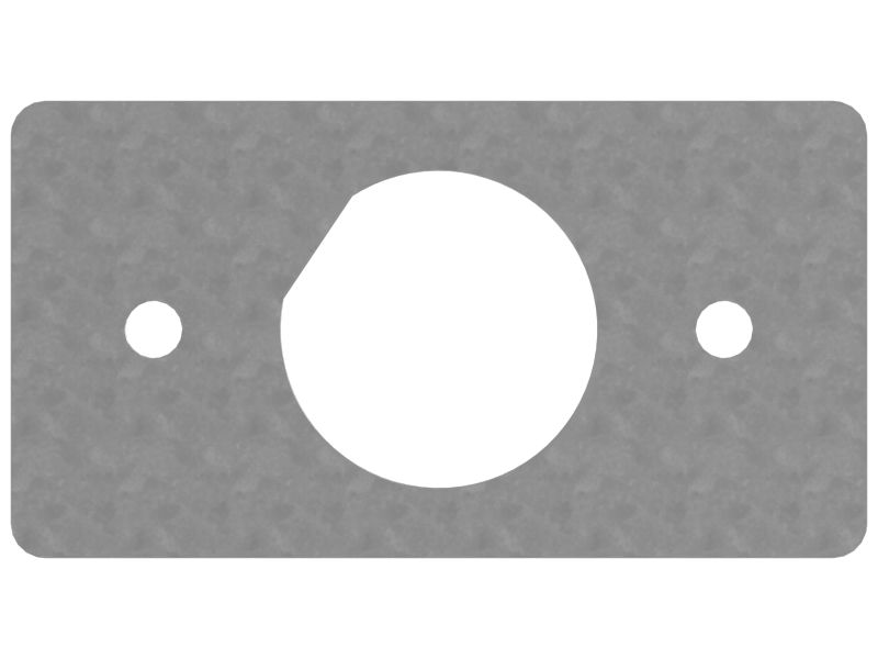 623-0364: 3mm Thick Mounting Plate 6230364 купить