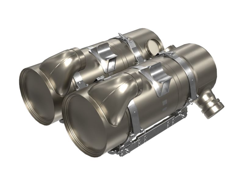 11R-1717: Cat® Reman New With Core (NWC) Exhaust Module