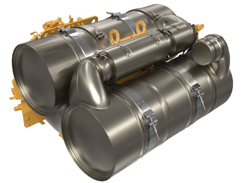 Cat® Reman New With Core (NWC) Exhaust Module