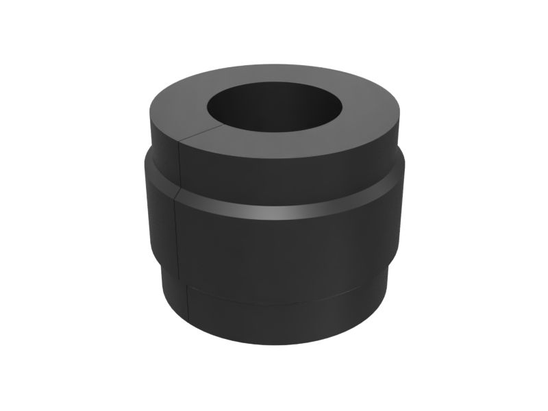 Однофланцевая втулка толщиной 45 мм