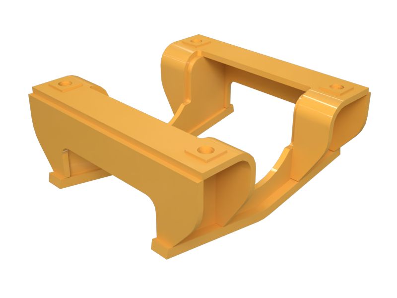 Ограждение гусеничной ленты в сборе