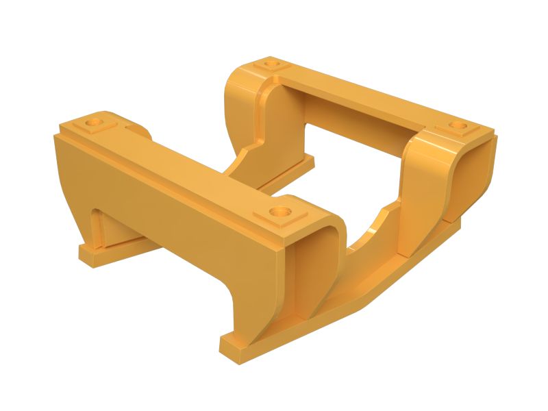 Ограждение гусеничной ленты в сборе