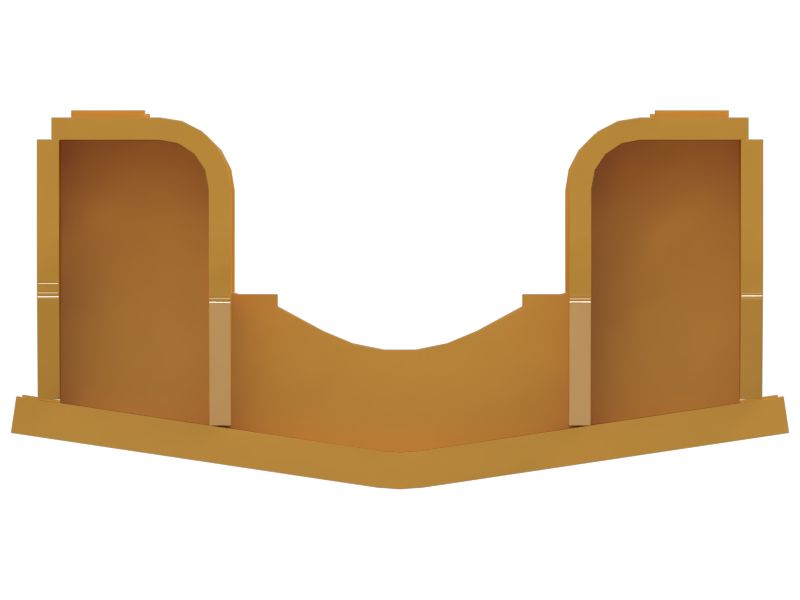 Ограждение гусеничной ленты в сборе