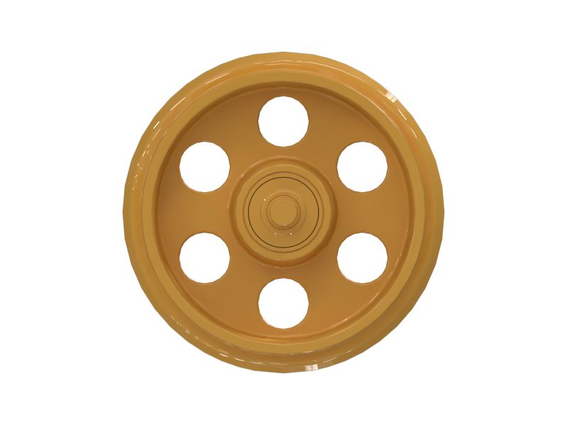 Направляющее колесо гусеницы в сборе