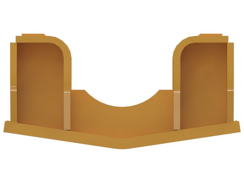 Ограждение гусеничной ленты в сборе