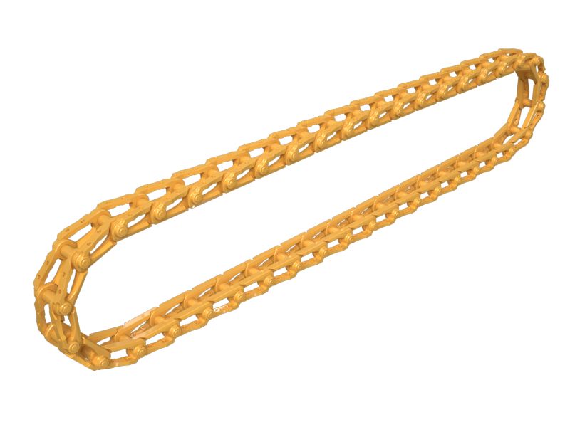 Звено гусеницы в сборе