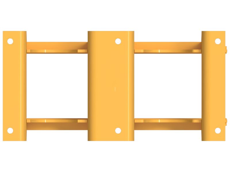 ОГРАЖДЕНИЕ ГУСЕНИЧНОЙ ЛЕНТЫ В СБОРЕ