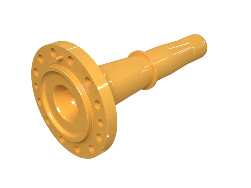 ВАЛ ПОВОРОТНОГО МЕХАНИЗМА