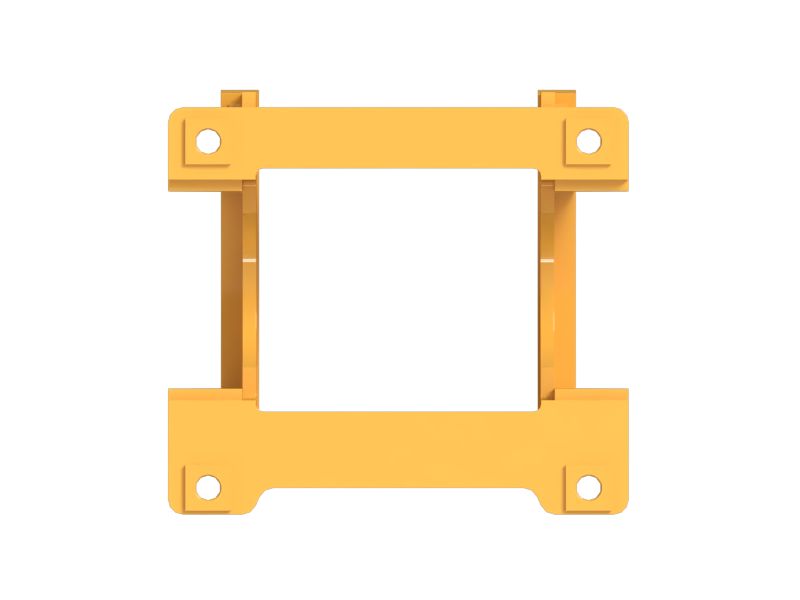 Ограждение гусеничной ленты в сборе