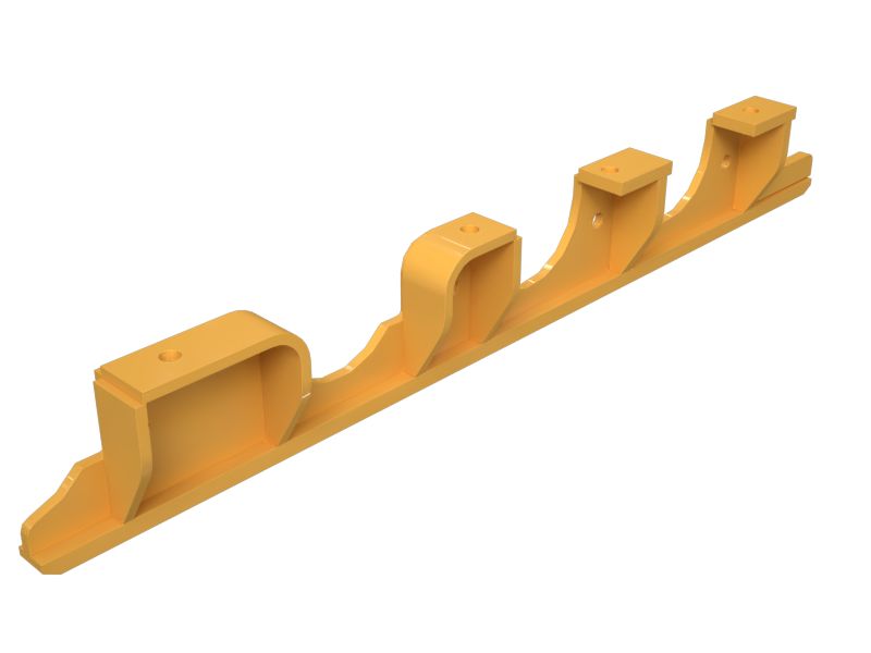 Ограждение гусеничной ленты в сборе