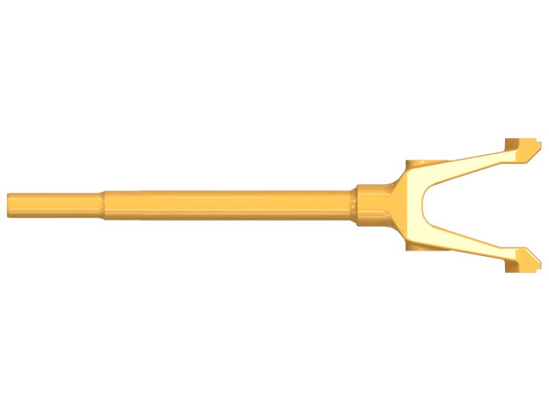 Вилка направляющего колеса в сборе