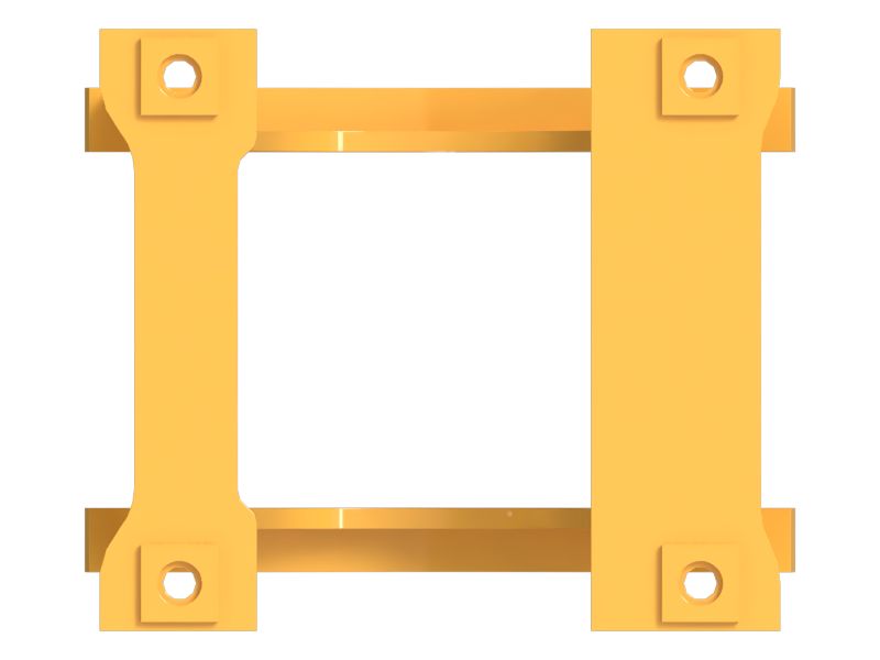 Ограждение гусеничной ленты в сборе