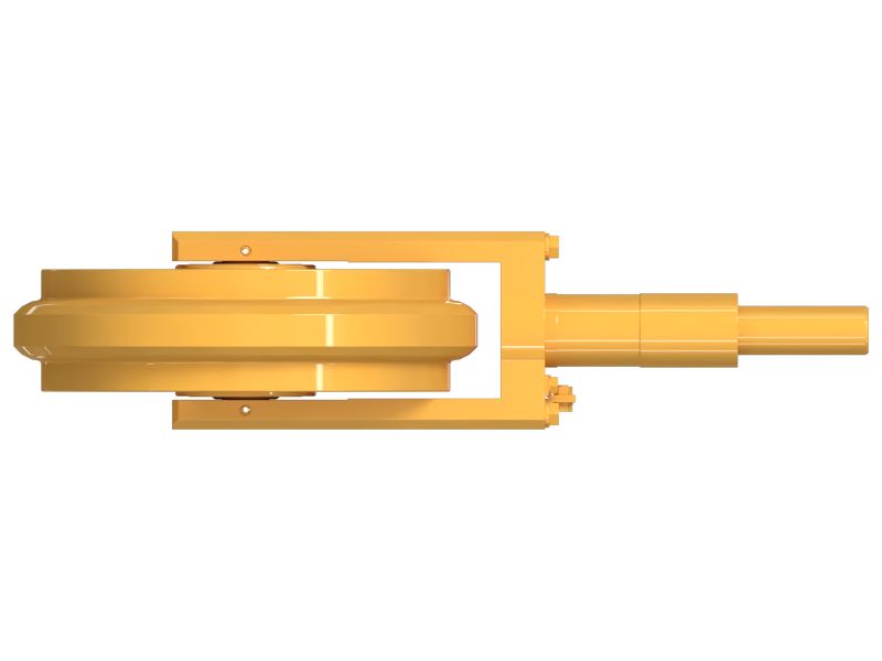 Направляющее колесо левое в сборе