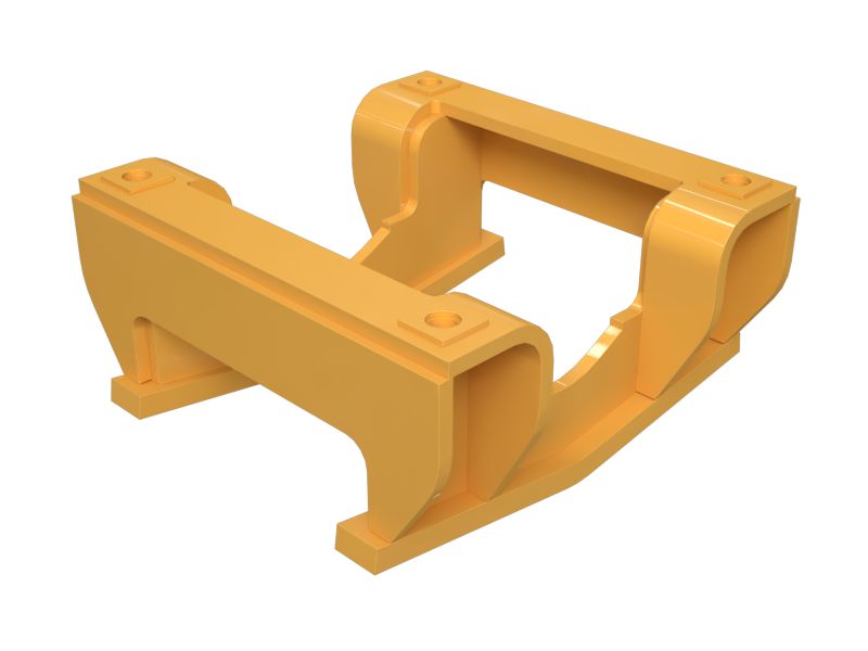Ограждение гусеничной ленты в сборе
