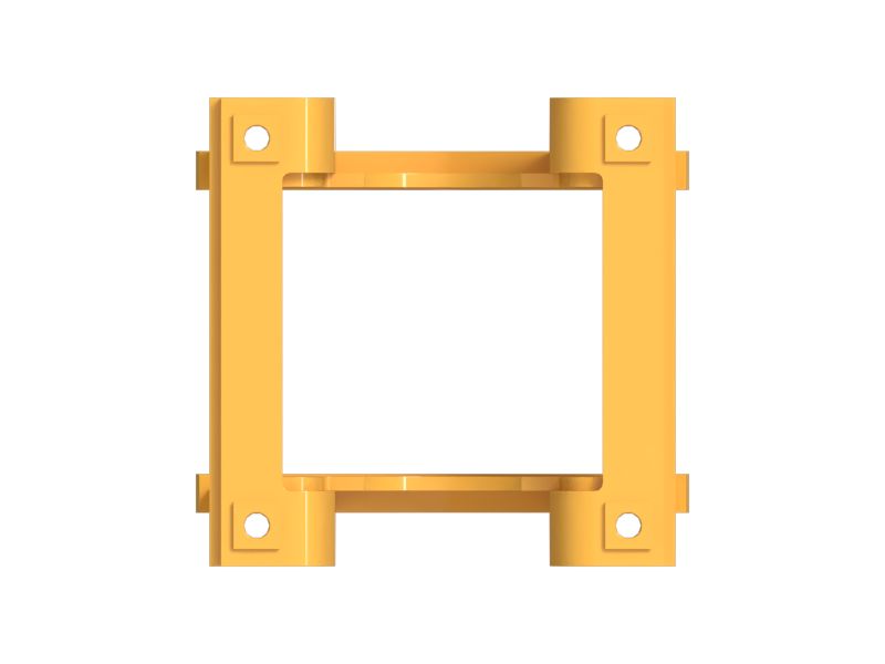 Ограждение гусеничной ленты в сборе