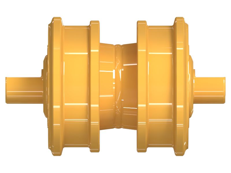 Опорный каток гусеничной ленты — двойной фланец