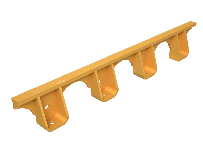 Ограждение гусеничной ленты в сборе