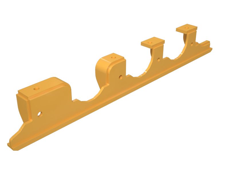 Ограждение гусеничной ленты в сборе