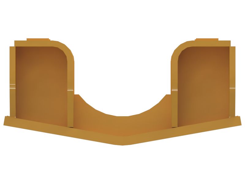 Ограждение гусеничной ленты в сборе