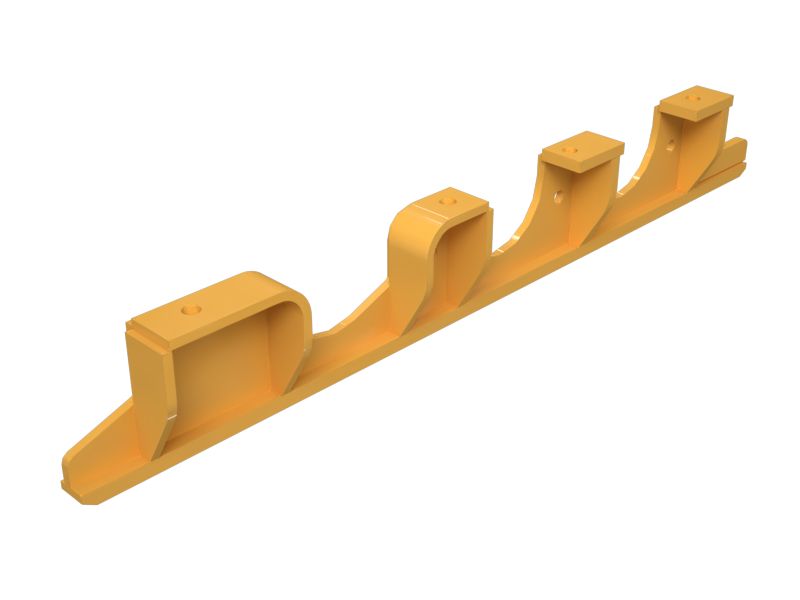 ОГРАЖДЕНИЕ ГУСЕНИЧНОЙ ЛЕНТЫ В СБОРЕ