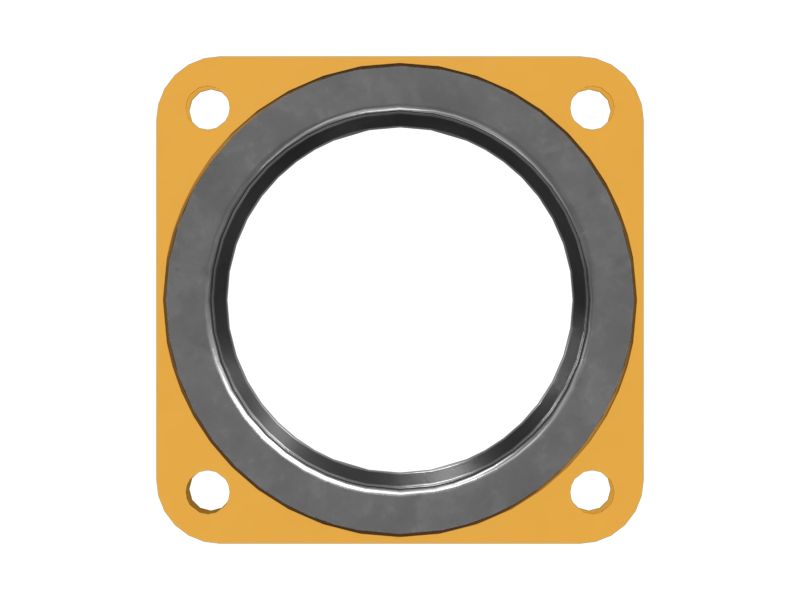 Гофрированная мембрана в сборе