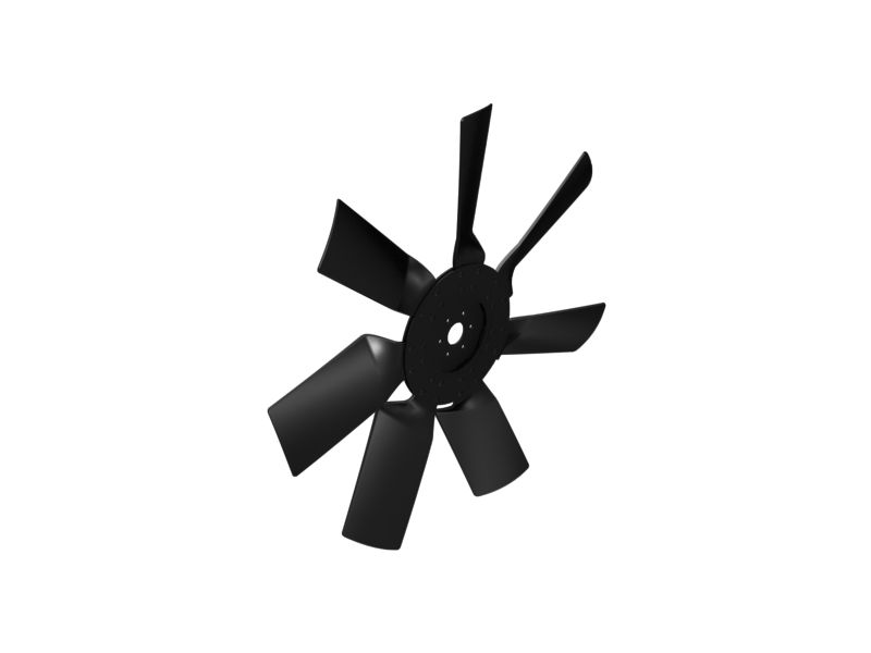 ВЕНТИЛЯТОР РАДИАТОРА В СБОРЕ