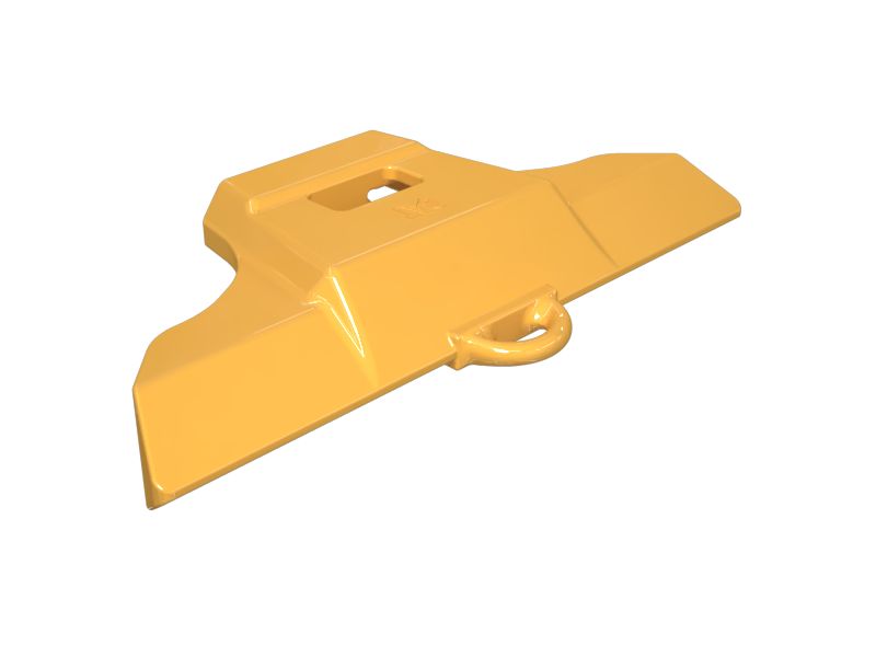 Защитная пластина боковой поверхности ковша