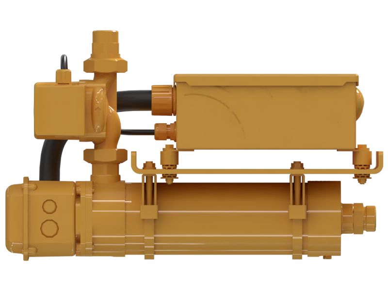 БЛОК НАГРЕВАТЕЛЯ ВОДЫ В РУБАШКЕ ОХЛАЖДЕНИЯ