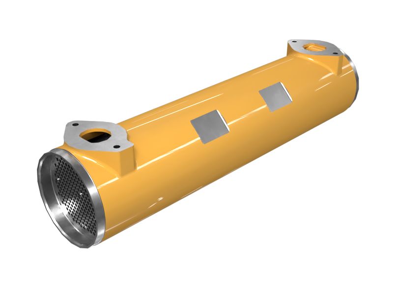 СЕРДЕЧНИК МАСЛООХЛАДИТЕЛЯ В СБОРЕ
