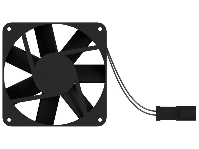 ВЕНТИЛЯТОР 24 В В СБОРЕ