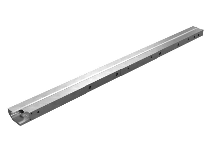568-9645: Left Hand Extender Screed Wear Plate Tamper Bar
