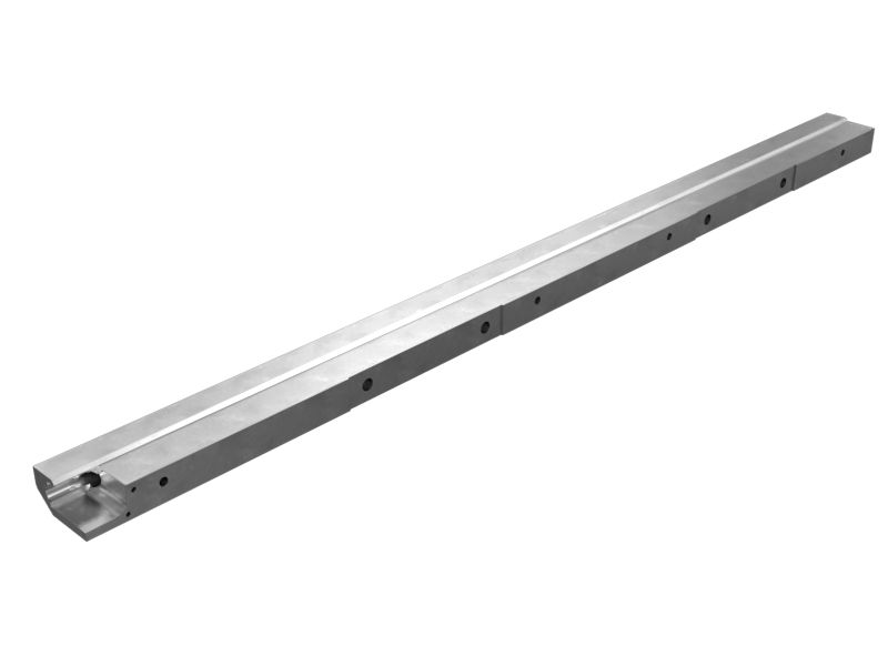568-9643: 1267.4mm Length Right Hand Screed Plate Tamper Bar