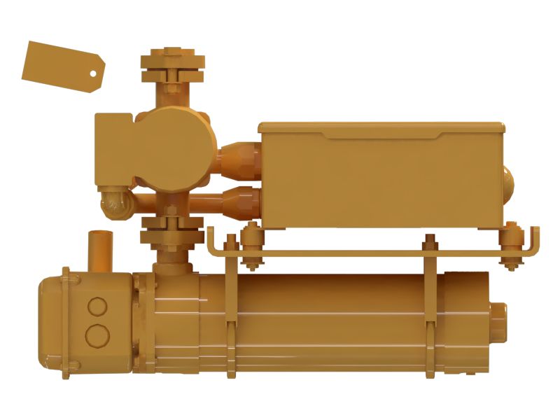 БЛОК НАГРЕВАТЕЛЯ ВОДЫ В РУБАШКЕ ОХЛАЖДЕНИЯ