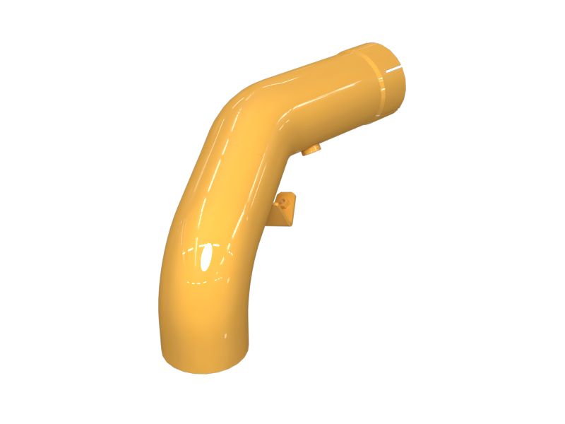 123mm Inner Diameter Exhaust Pipe