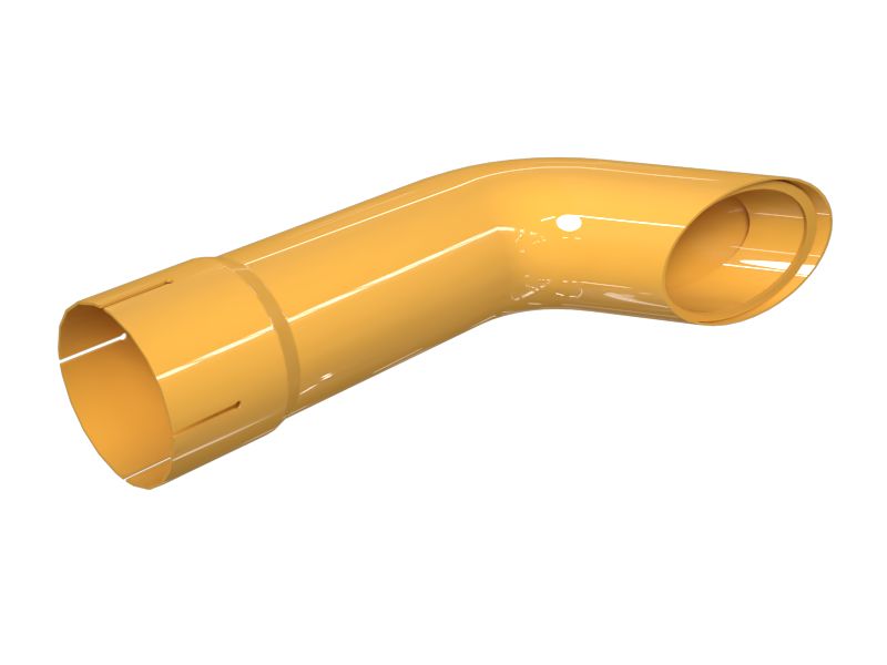 106.28mm Inner Diameter Muffler Pipe