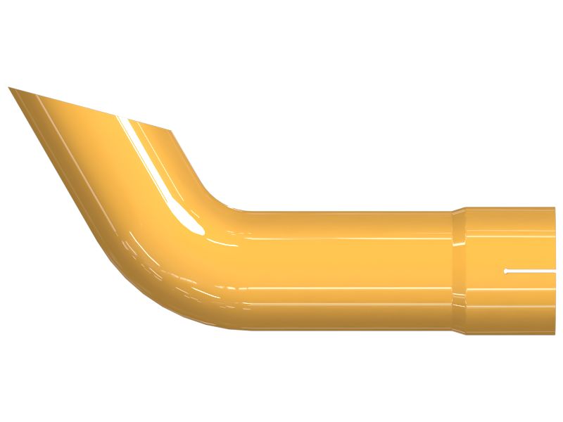 106.28mm Inner Diameter Muffler Pipe