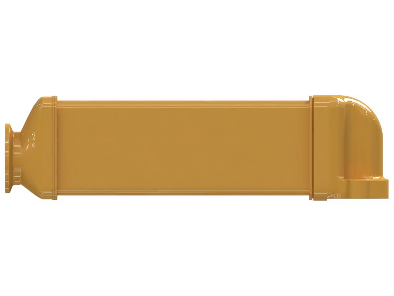 ОХЛАДИТЕЛЬ ВЫХЛОПА В СБОРЕ