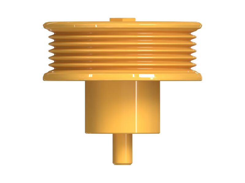 Six Rib Idler Pulley