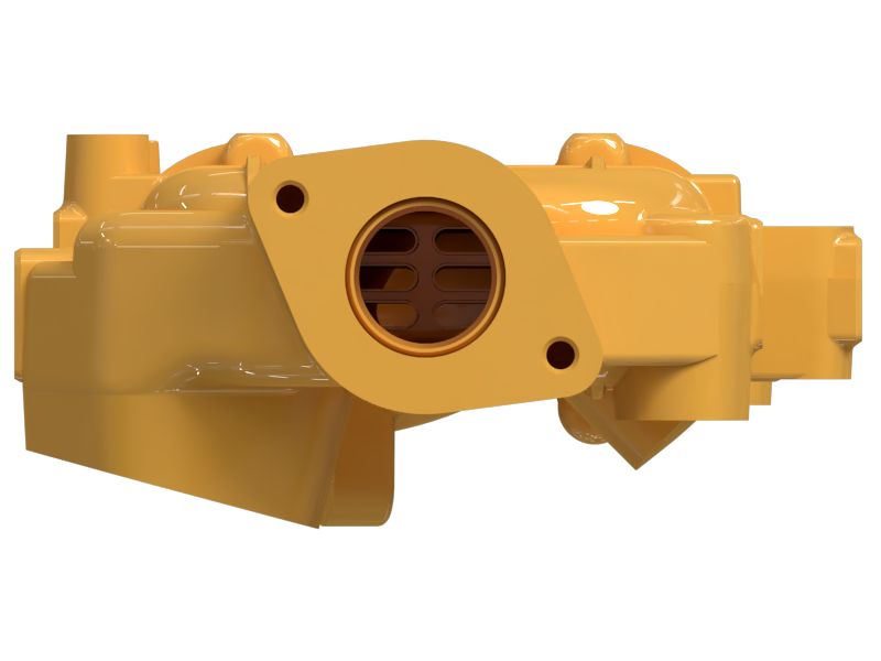 Охладитель для монтажа выхлопных газов