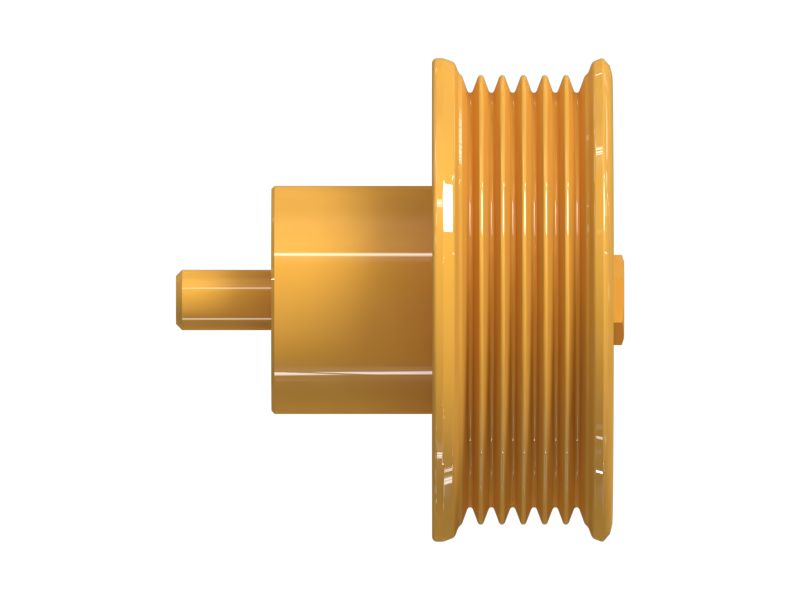 Six Rib Idler Pulley