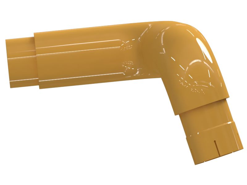 128mm Inner Diameter Exhaust Pipe