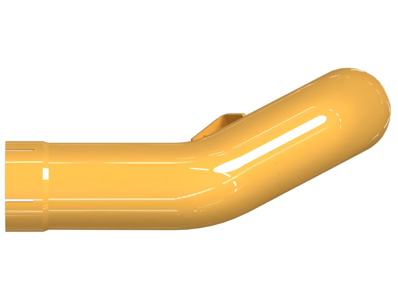 123mm Inner Diameter Exhaust Pipe