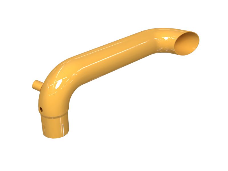 88.9mm Outer Diameter Exhaust Tail Pipe