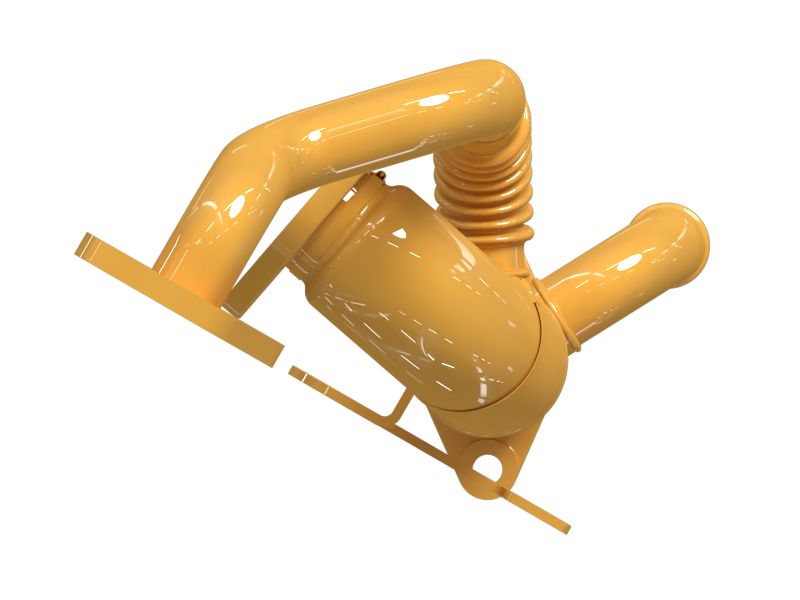 592-6806: Exhaust Gas Recirculation Cooler Pipe | Cat® Parts Store