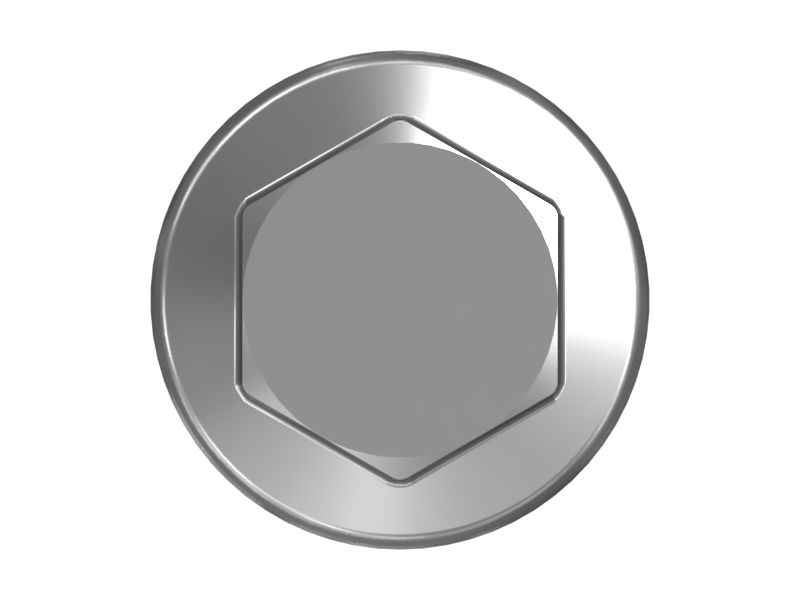 614-6457: M10 Flange Head Hexagonal Bolt 6146457 купить