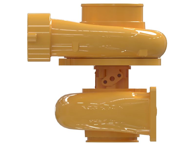 БЛОК ОСНОВНОГО ТУРБОКОМПРЕССОРА